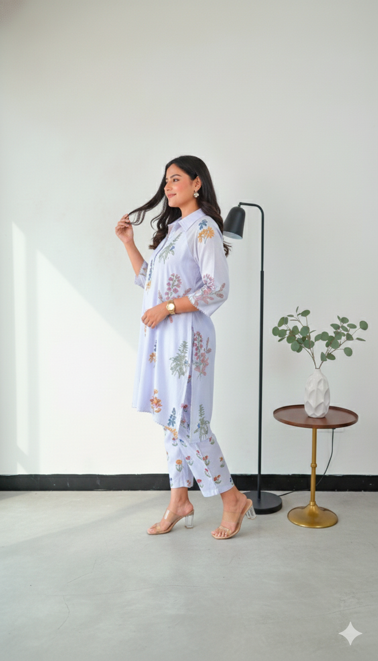New Summer Co-Ord Set | Special Digital Print Co-ord Set