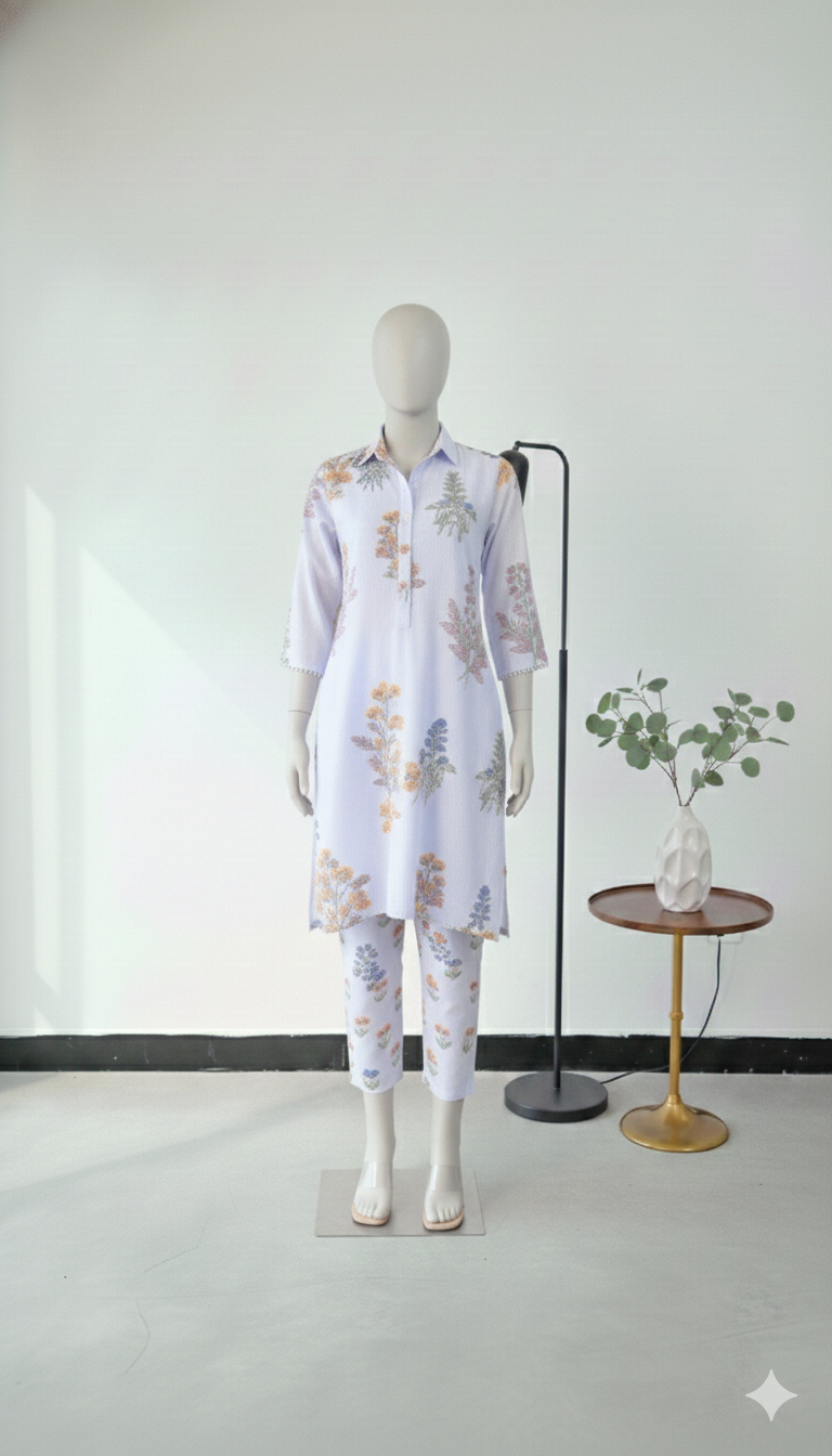 New Summer Co-Ord Set | Special Digital Print Co-ord Set