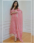 Women's Printed Straight Kurtiz Pant & Dupatta | Floral Print Salwar
