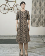 Superb Printed Princess Rayon Co-Ord Set for Women | Kurta and Pant Set