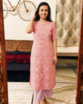 Superb Printed Princess Rayon Co-Ord Set for Women | Kurta and Pant Set