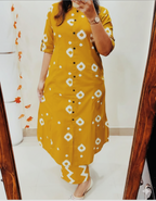 Designer Co-ord Set in a stylish A-line pattern | New Trending Design I Trending Kurta Set for Women