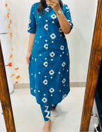 Designer Co-ord Set in a stylish A-line pattern | New Trending Design I Trending Kurta Set for Women