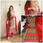 Ivory Pakistani Suit I Trending Womens kurta Set I Trending Kurti Design