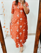 Designer Co-ord Set in a stylish A-line pattern | New Trending Design I Trending Kurta Set for Women