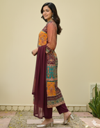 Beautiful Ivory Pakistani Suit I Trending Design I Women's Kurta Set