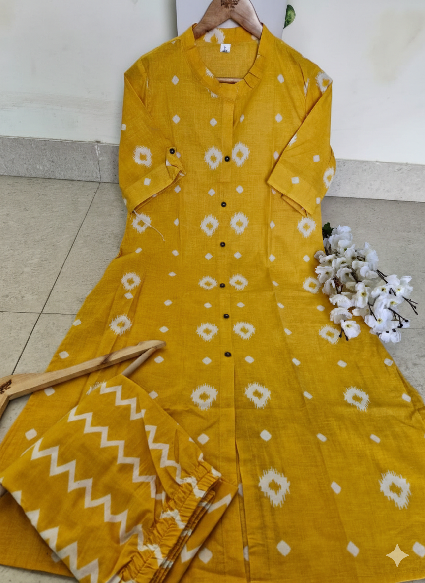 Designer Co-ord Set in a stylish A-line pattern | New Trending Design I Trending Kurta Set for Women