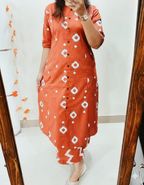 Designer Co-ord Set in a stylish A-line pattern | New Trending Design I Trending Kurta Set for Women