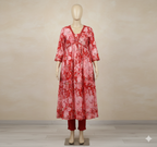 New Aliya Cut Floral Print Suit Set I New Trending Kurti Design I Kurti and Pant Set