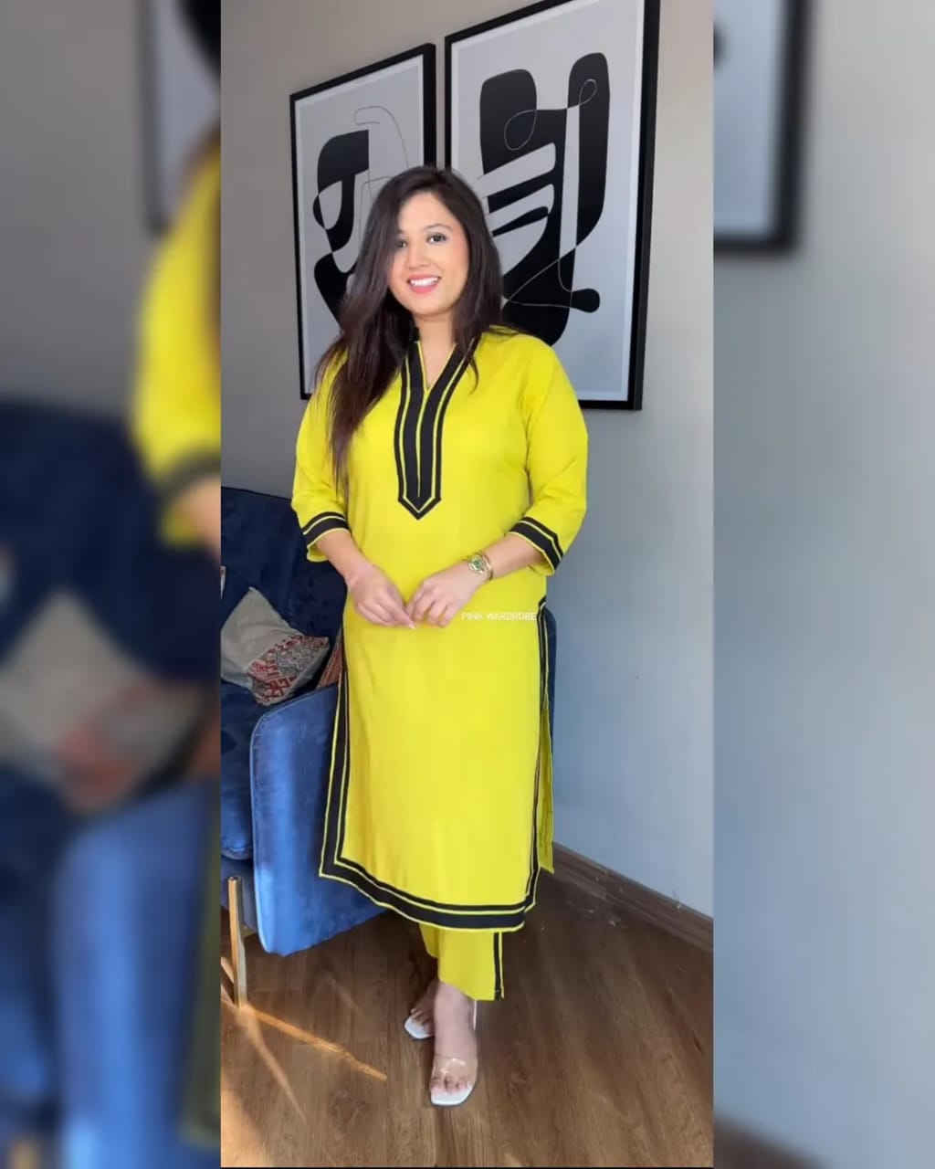 Summer Special Woven Kurti and Pant Set | New Trending Design