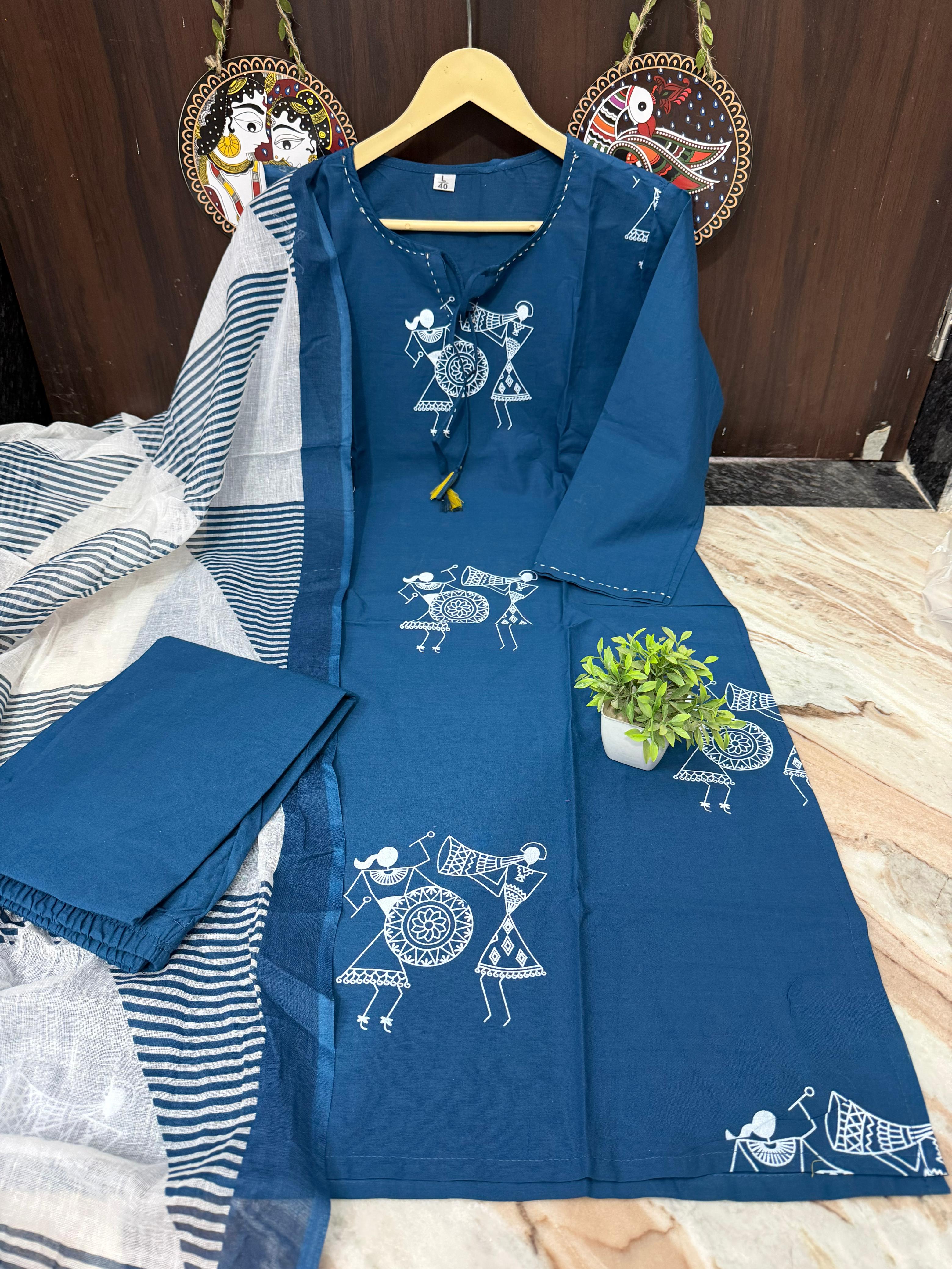 Ethnic Magic Collection | Trending women's Kurti 3 Piece Set