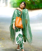 Elegant 3-Piece Floral Set | Women's Kurta Set | Trending Design