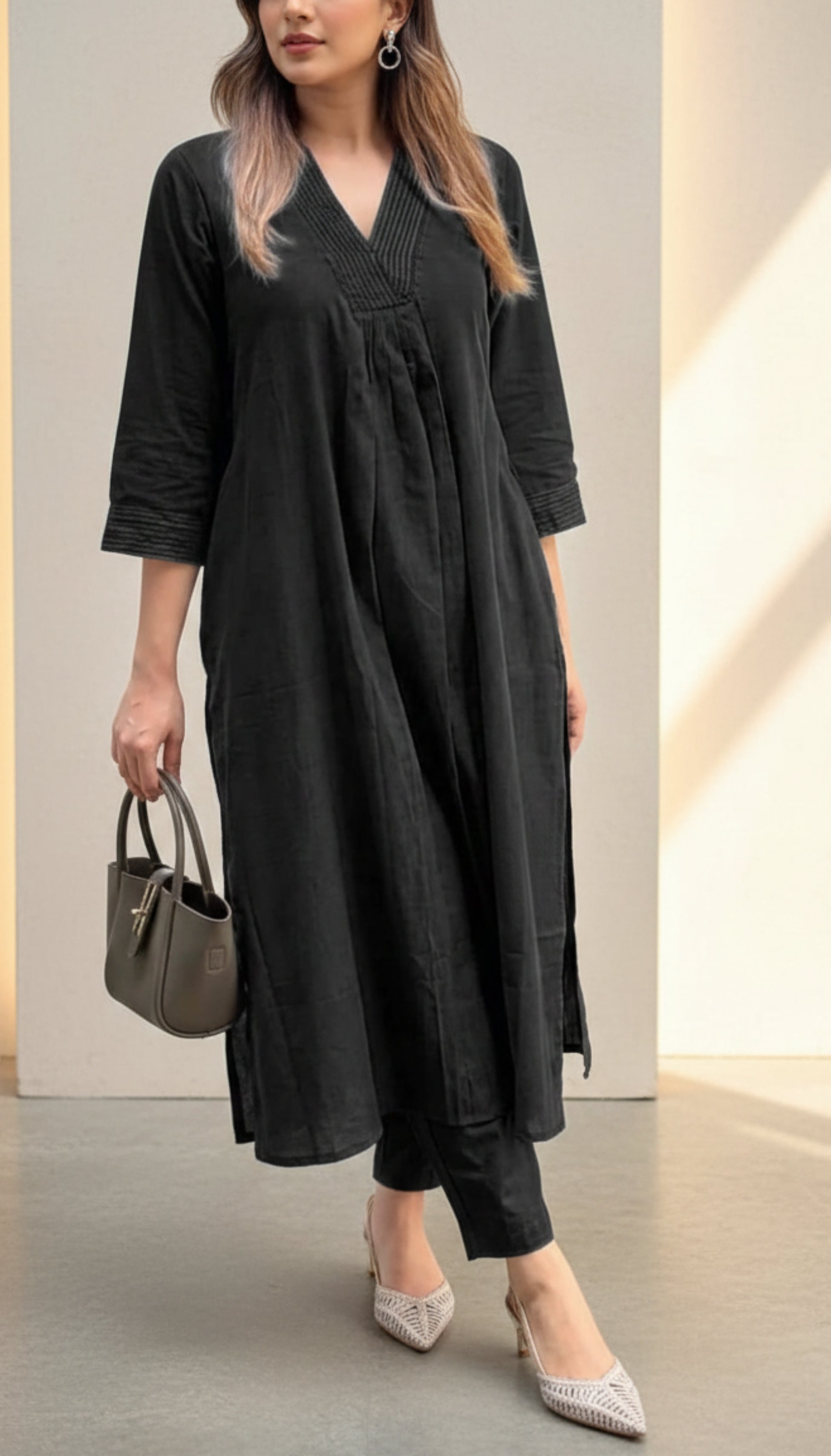 All day comfort plain Co-ord set I New and Trending Kurta Set for Women