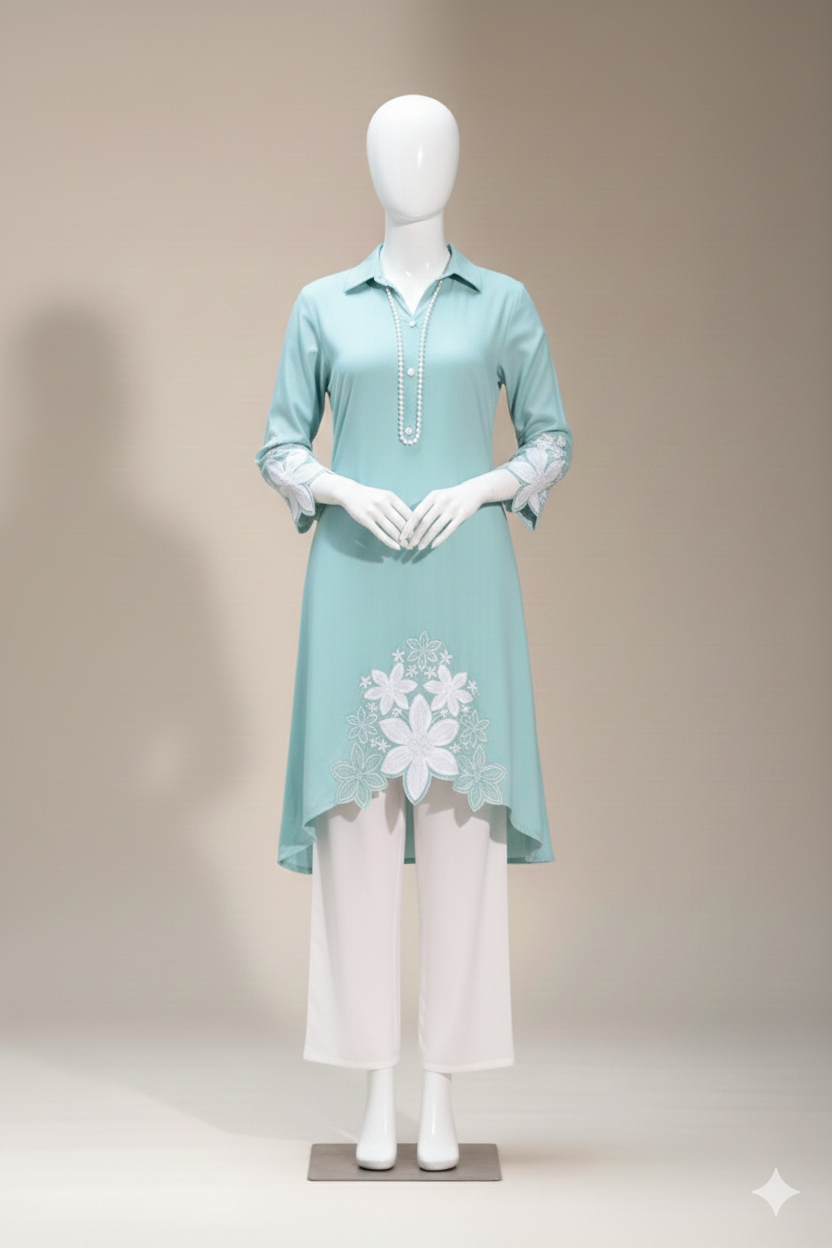 Elegant Co-Ord Set with Pants I Trendi Co-ord Set Design