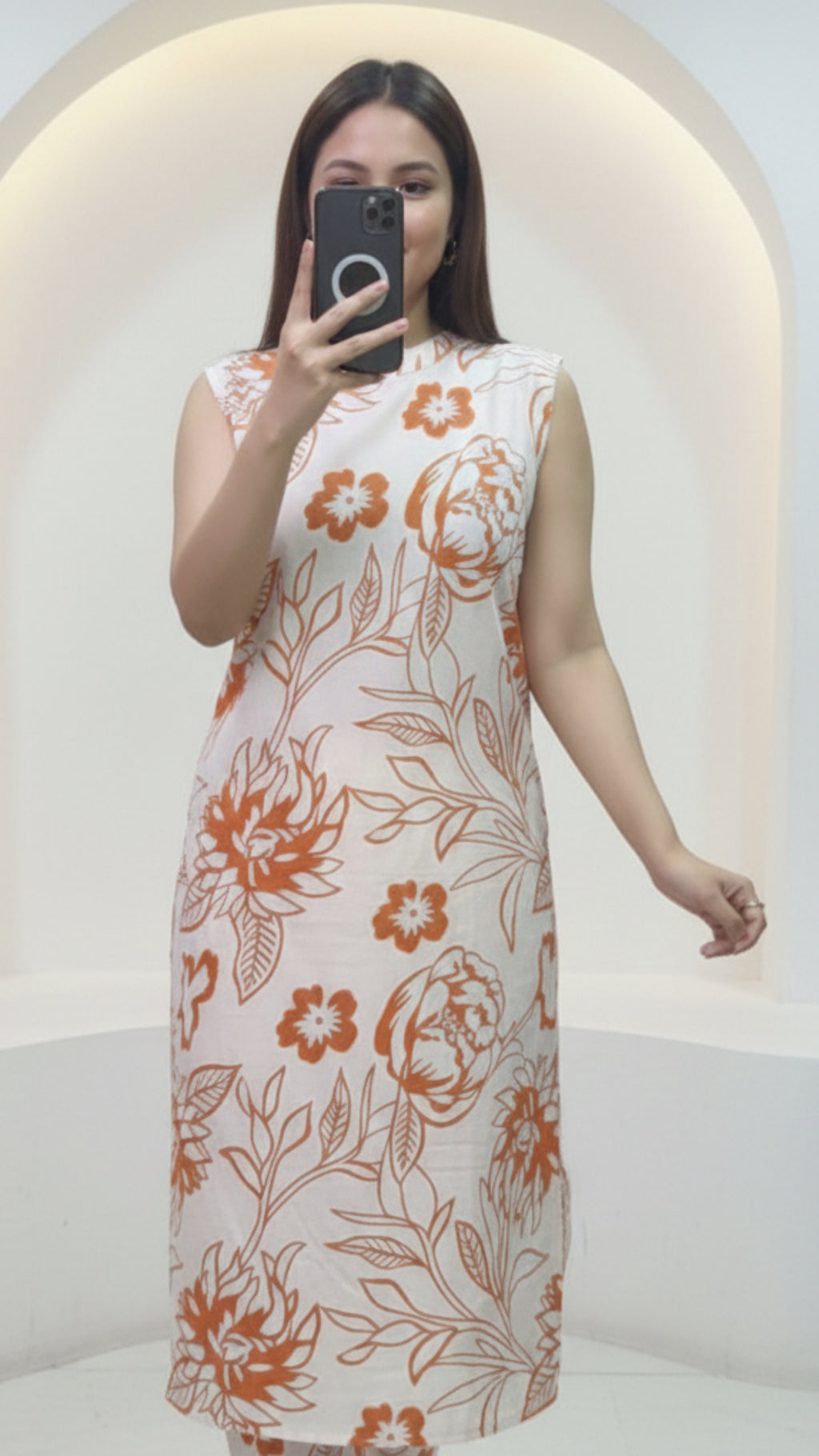 Premium Floral Cotton Co-ord Set | Designer A-line Co-ord set