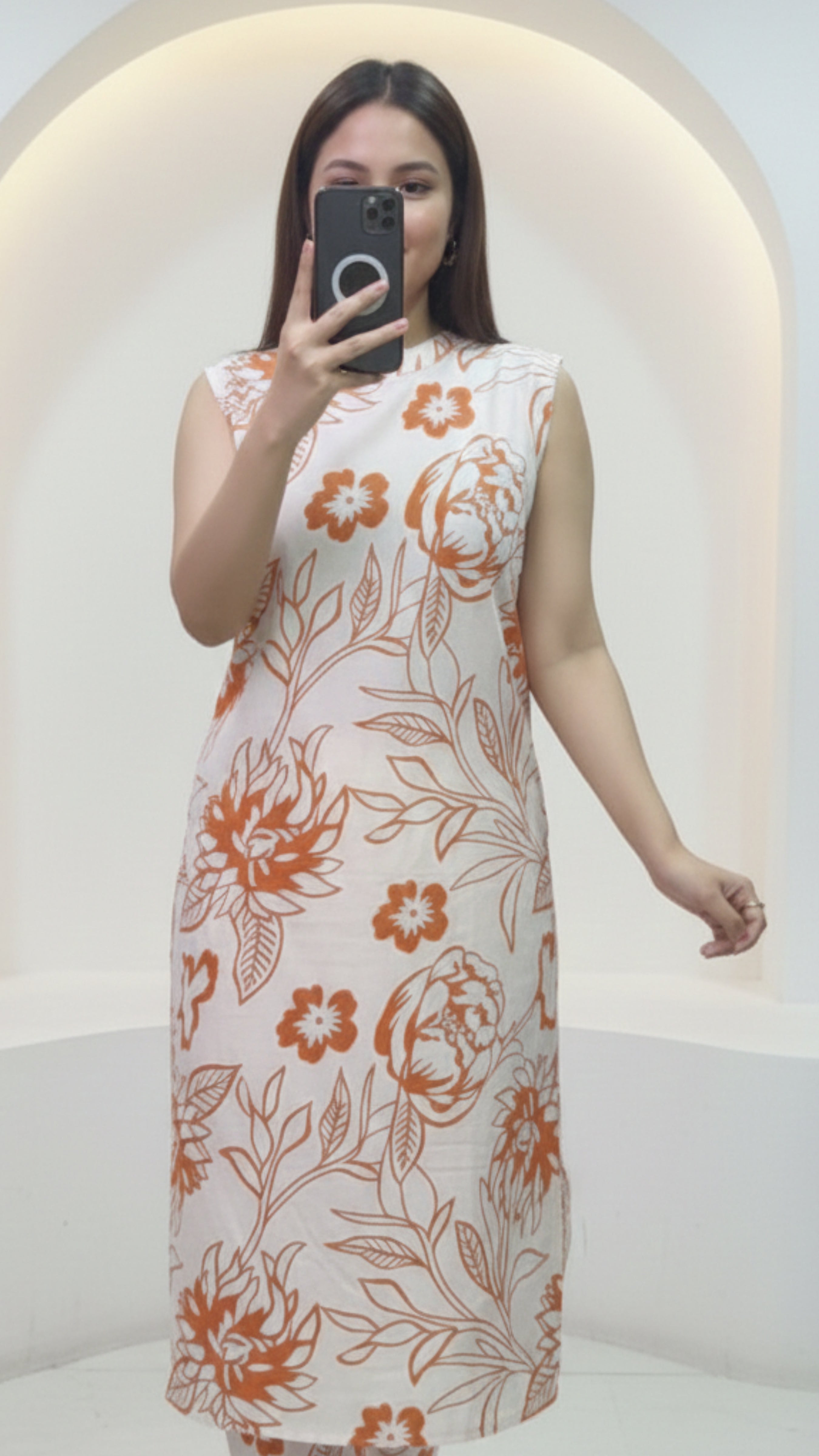 Premium Floral Cotton Co-ord Set | Designer A-line Co-ord set