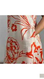 Premium Floral Cotton Co-ord Set | Designer A-line Co-ord set