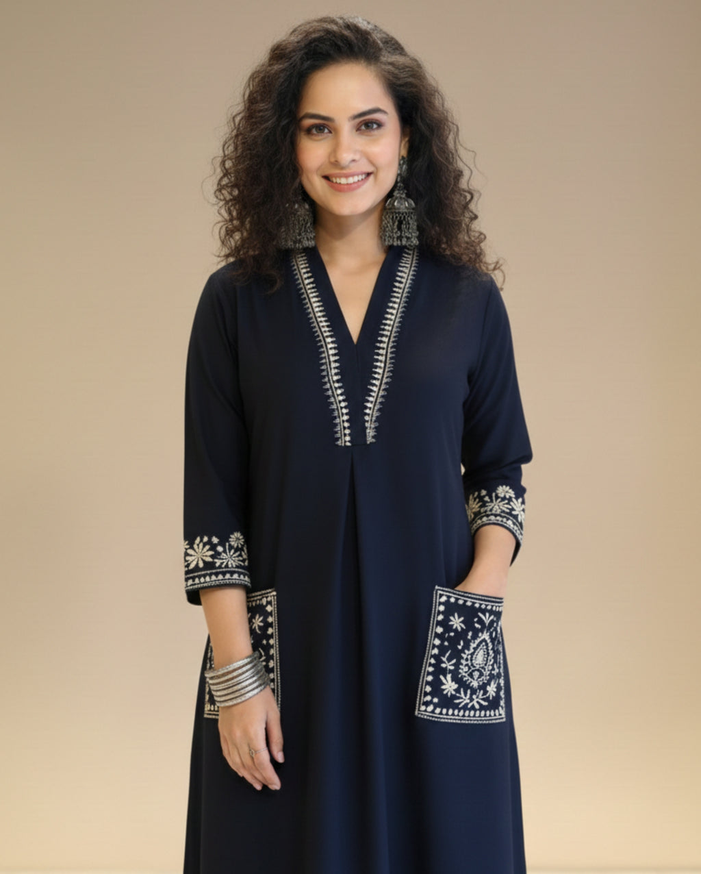 Women's Designer Straight Fit Blue and Wine Kurta Co-ord Set | Trending Design 2026