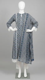 Beautiful Pakistani A-line Rayon Cotton Suit